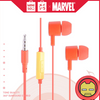 MINISO Marvel Earphone In Ear / Earbud / Headset / Headphone Hp Lucu Kabel Gaming Android Warna Stereo Noise Cancelling With Mic Mikrofon Jawab Akhiri Panggilan Bass Dengan Tempat Tas Earphone