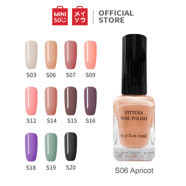 MINISO 11ML Kutek Cat Kuku Awet Kutex Kuteks Nail Polish Tidak Beracun