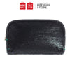 MINISO Tas Kosmetik Wanita Sequin Shell Tas Makeup Untuk Tas Travel Makeup