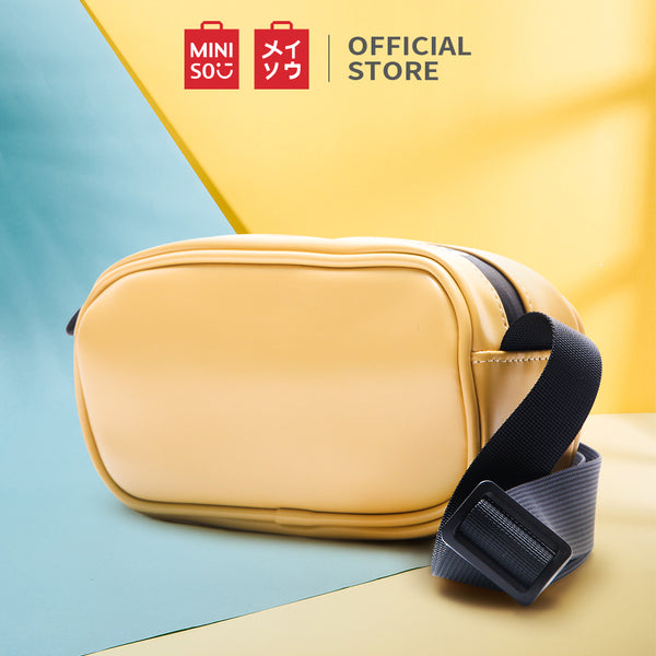 MINISO Tas Selempang Wanita Harajuku Jepang Persegi Sling Bag Woman