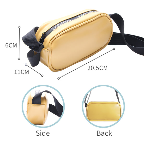 MINISO Tas Selempang Wanita Harajuku Jepang Persegi Sling Bag Woman
