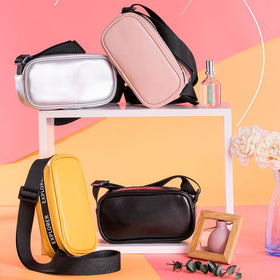 MINISO Tas Selempang Wanita Harajuku Jepang Persegi Sling Bag Woman
