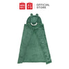 Miniso Selimut Lucu dengan Hoodie Selimut rekreasi kantor Tetap hangat Tidur sebentar selendang
