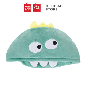Miniso Selimut Lucu dengan Hoodie Selimut rekreasi kantor Tetap hangat Tidur sebentar selendang