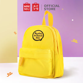 MINISO Tas Ransel Backpack Tas Pungung Travel Sekolah Simple Polos
