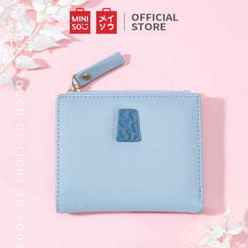MINISO Dompet Wanita Kecil Lipat Tas Mini Pendek Tempat