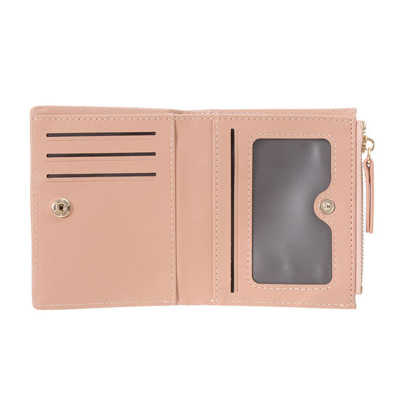 MINISO Dompet Wanita Kecil Lipat Tas Mini Pendek Tempat