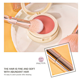 MINISO 5pcs/lot makeup Set  Brush, Eye Shadow Blending Eyeliner Eyelash Eyebrow Brushes For Makeup