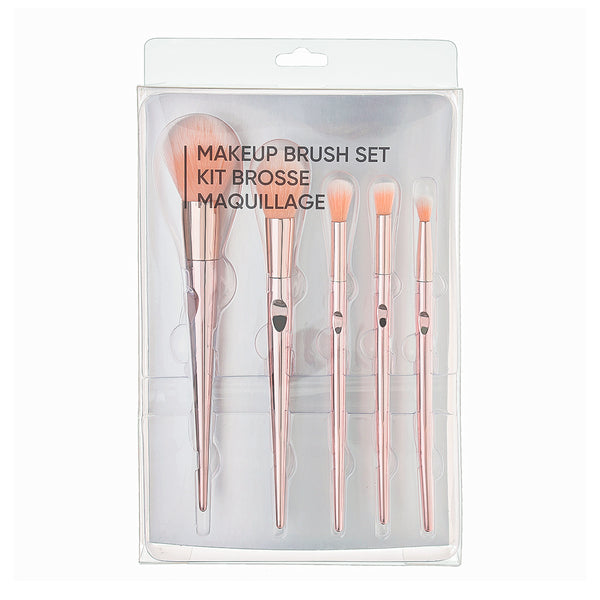 MINISO 5pcs/lot makeup Set  Brush, Eye Shadow Blending Eyeliner Eyelash Eyebrow Brushes For Makeup