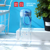 MINISO Botol Minum Air Kaca Borosilikat Tinggi Tempat Minum Glitter 350ml