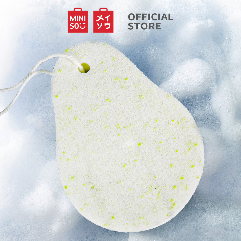 MINISO Sponge Puff Pembersih Wajah Mesin Cuci Muka Pori Cleansing Lucu