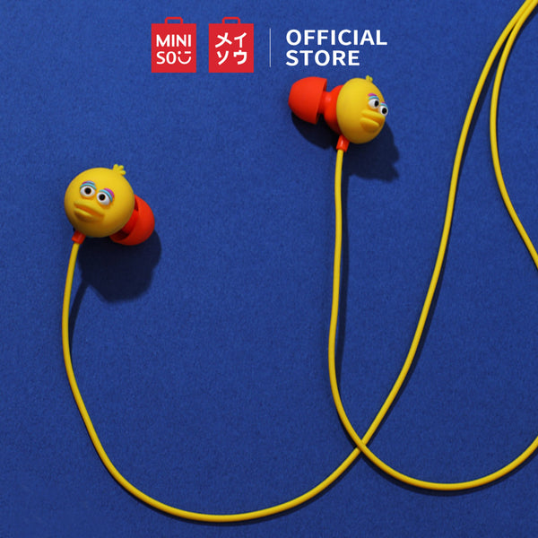 MINISO X Sesame Street Earphone Big Bird