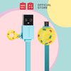 MINISO Kabel Data Charger Android Micro Data Cable ,Es Krim/Donut/Lollipop