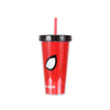 MINISO Marvel Botol Minum Tempat Air Minum Sedotan Straw 420ml Gelas Water Bottle Tumbler Tumblr Wadah Penyimpanan Anak Perempuan Laki Sekolah Travel Sport Olahraga Plastik Transparan Lucu Karakter Motif Kartun Premium Portable Ringan