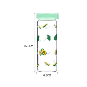 MINISO Botol Kaca Water Bottle 300ml