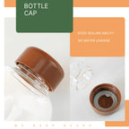 MINISO We Bare Bears Botol Minum Air Kaca Borosilikat Tinggi 600ml