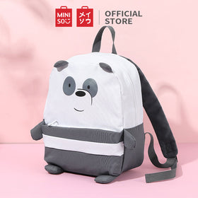 MINISO We Bare Bears Tas Ransel Backpack Tas Punggung Simple Serbaguna
