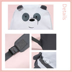 MINISO We Bare Bears Tas Ransel Backpack Tas Punggung Simple Serbaguna