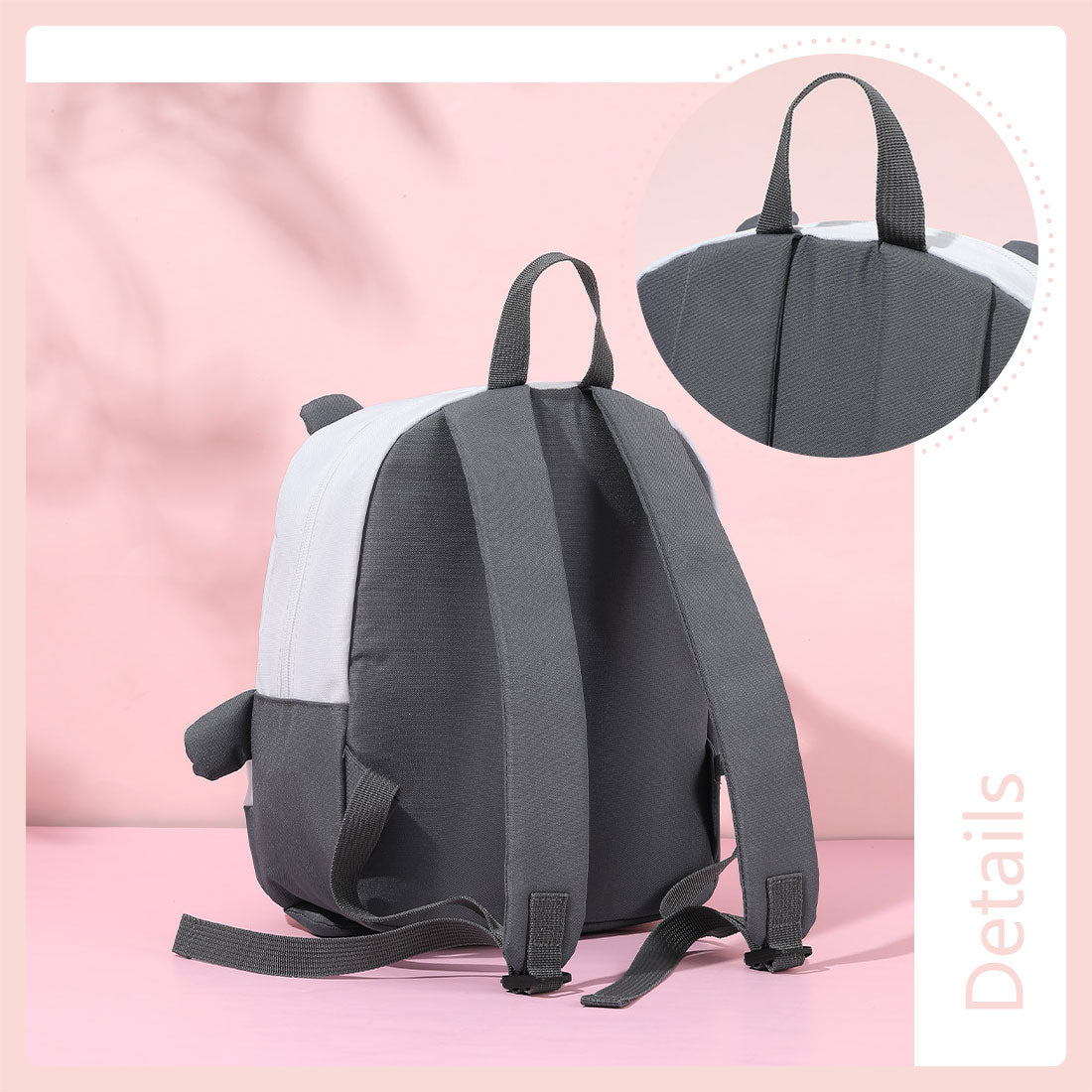 MINISO We Bare Bears Tas Ransel Backpack Tas Punggung Simple Serbaguna