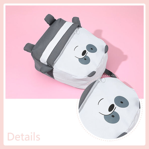 MINISO We Bare Bears Tas Ransel Backpack Tas Punggung Simple Serbaguna