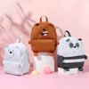 MINISO We Bare Bears Tas Ransel Backpack Tas Punggung Simple Serbaguna