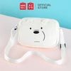 MINISO Tas Selempang We Bare Bears Wanita Sling Bag Crossbody Bag Plush Lembut