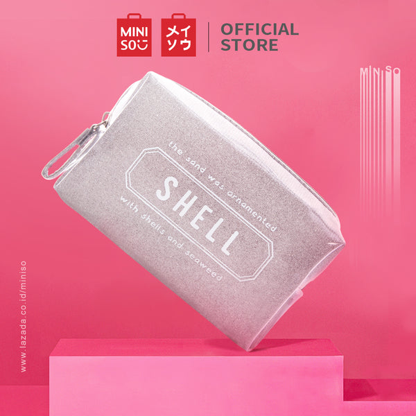 MINISO Tas Kosmetik Tempat Makeup Cosmetic Bag Travel Star Bintang