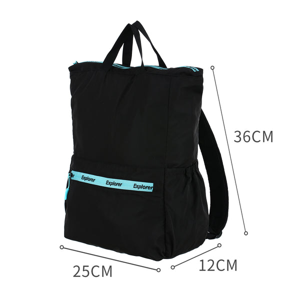 MINISO Tas Ransel Lipat Wanita Pria Backpack Tas Pungung Travel Gunung