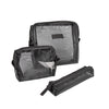 MINISO 3-Piece Storage Bag Tas Kosmetik Set Tas Perlengkapan Mandi Tahan Lama