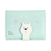 MINISO Dompet Wanita Kecil Lipat 3 Kali Tas
