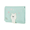 MINISO Dompet Wanita Kecil Lipat 3 Kali Tas