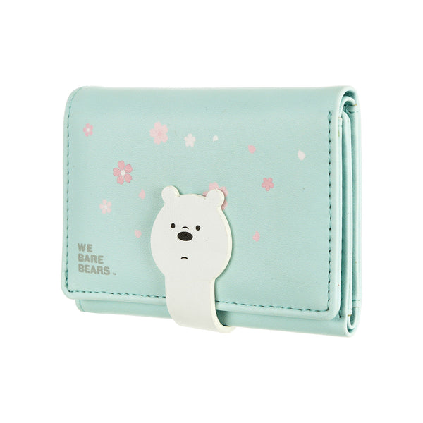 MINISO Dompet Wanita Kecil Lipat 3 Kali Tas