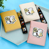 MINISO Dompet Lipat Pendek Two-Fold Kecil Wanita  Ritsleting Kucing