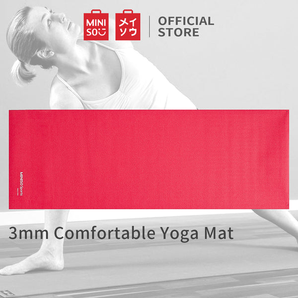 Miniso 3mm Matras Yoga yang Nyaman Olahraga Rumah