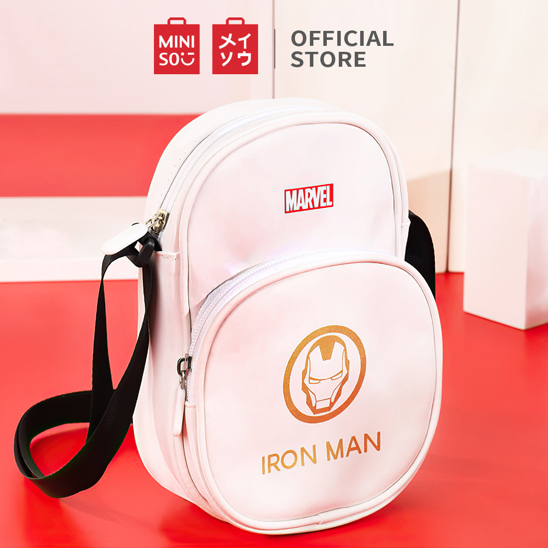 MINISO X MARVEL Tas Selempang Hiking Tas Travel
