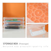 MINISO Kotak Penyimpanan 3 Two-layer Lapis Storage Box Serbaguna Multifungsi Transparan Plastik Premium Dengan Lock Kunci
