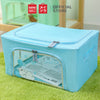 MINISO We Bare Bears Rak Box Kain Serbaguna Storage Kain Ritsleting 22L