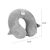 MINISO Bantal Tidur Leher Bantal Sandar Kepala Bentuk V Travel Neck Pillow