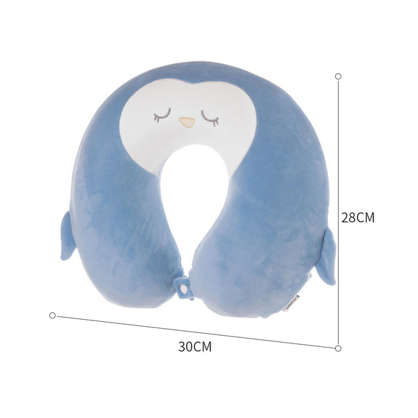 MINISO Bantal Tidur Leher Bantal Sandar Kepala Bentuk V Travel Neck Pillow
