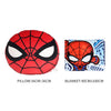 MINISO X Marvel Bantal Sofa Kursi Selimut 2 in 1 Lipat  Cushion Blanket 36x36cm Serbaguna Mobil Kantor Rumah Multifungsi Karakter Lembut Halus Empuk Spider-man Captain America