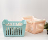 MINISO Large Storage Basket Organizer Multifungsi, Putih / Merah Muda / Biru