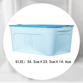 MINISO Kotak Penyimpanan Storage Box Baju Multifungsi Ukuran Sedang