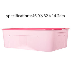 MINISO Kotak Penyimpanan Storage Box Baju Multifungsi Ukuran Sedang