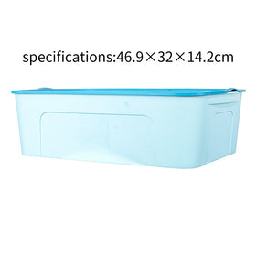 MINISO Kotak Penyimpanan Storage Box Baju Multifungsi Ukuran Sedang