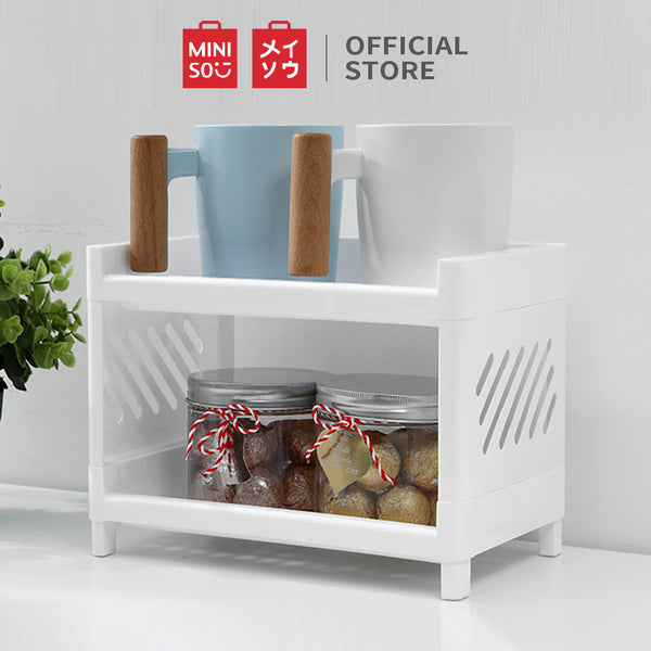 MINISO Rak Penyimpanan 2-Lapis