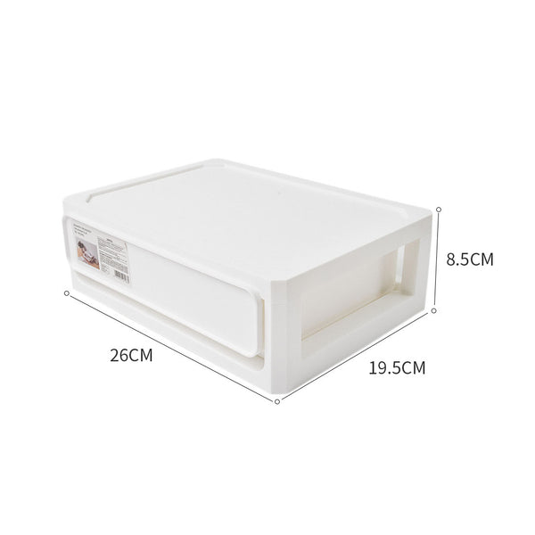 MINISO 2 Tingkat Laci Organizer Penyimpanan Rumah Kantor