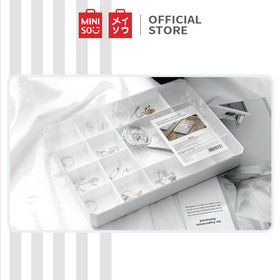 MINISO Kotak Penyimpanan Serbaguna Tempat Makeup Organizer Perhiasan
