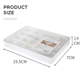 MINISO Kotak Penyimpanan Serbaguna Tempat Makeup Organizer Perhiasan