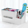 MINISO Kotak Tisu Serbaguna Multifungsi Multifunctional Tissue Box Rak Penyimpanan Barang Storage Susun Keranjang Rumah Kantor Kamar Mandi Ruang Tidur