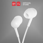 MINISO Earphone Kabel dengan Mic Earbuds in Ear Headphone Noise Cancelling Awet Headset Universal